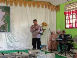 Hadiri Tabligh Akbar di Mopait, Kapolsek Lolayan Ajak Kaum Milenial Bijak Bermedsos di Era Digital