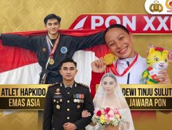 Satu Atap Dua Juara : Bripda Andreas Waturandang dan Israellah Saweho Sah Jadi Suami Istri
