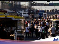 Efek Krisis BBM: Warga Filipina Beranjak Kaki, Transportasi Terhenti Total!